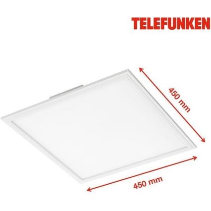 Telefunken 308806TF - Kiinteä LED-paneeli anturilla LED/25W/230V 4000K