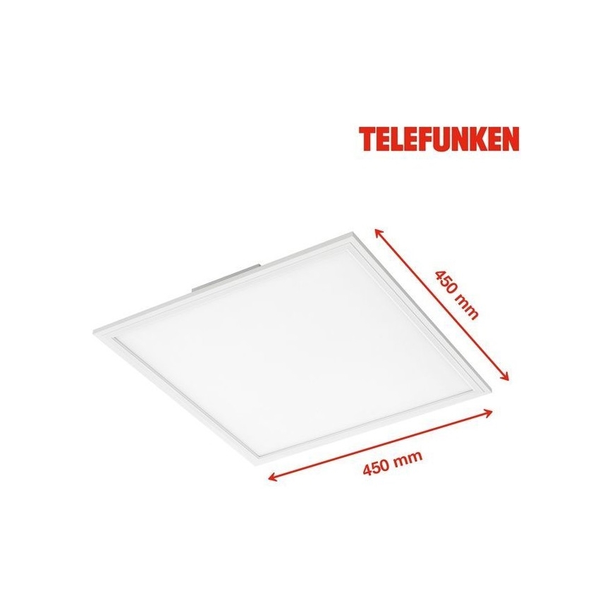 Telefunken 308806TF - Kiinteä LED-paneeli anturilla LED/25W/230V 4000K