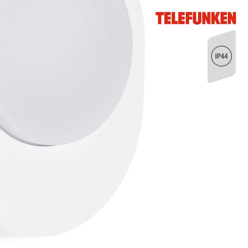 Telefunken 312006TF - LED-ulkoseinävalaisin LED/8W/230V IP44 valkoinen