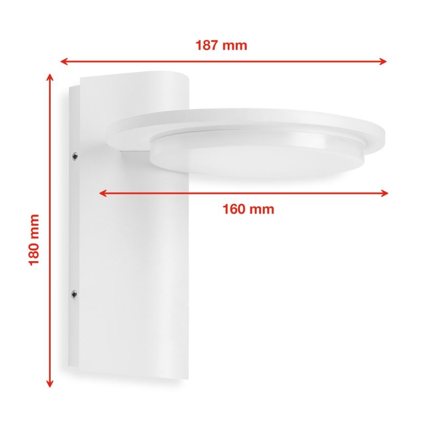 Telefunken 312406TF - LED-ulkoseinävalaisin LED/10W/230V IP44