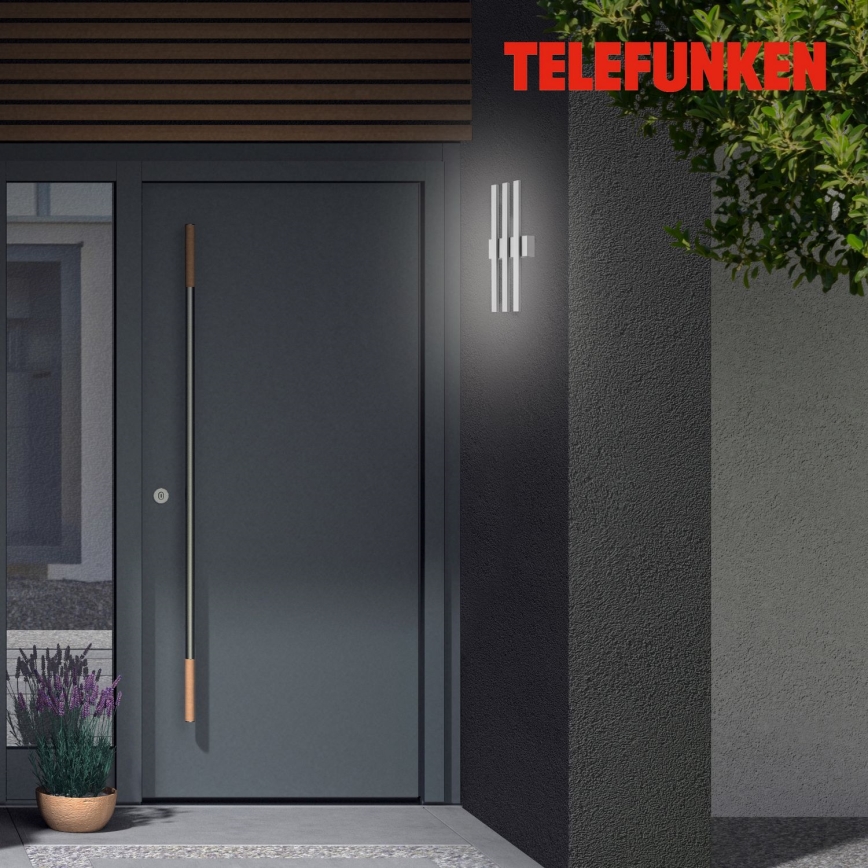 Telefunken 313304TF - LED-ulkoseinävalaisin 3xLED/4W/230V IP44
