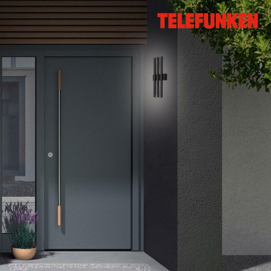 Telefunken 313305TF - LED-ulkoseinävalaisin 3xLED/4W/230V IP44