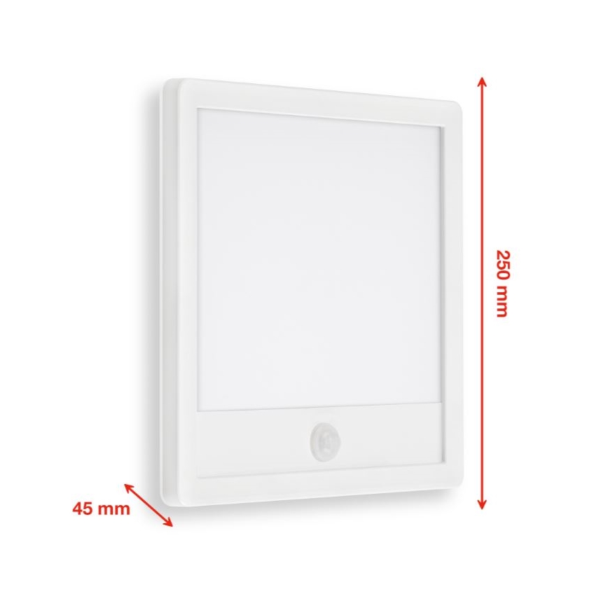 Telefunken 313806TF - LED-ulkovalaisin seinälle, liiketunnistimella LED/15W/230V IP44
