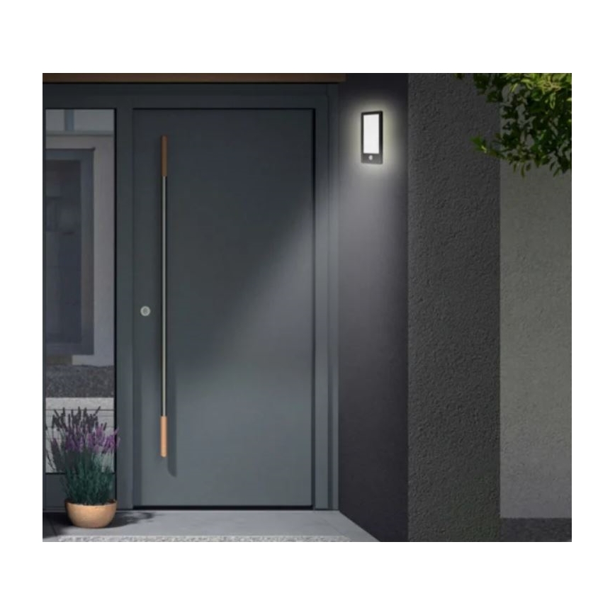 Telefunken 313905TF - LED ulkoseinävalaisin anturilla LED/16W/230V IP44