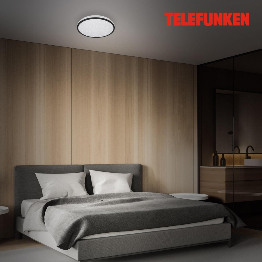 Telefunken 318305TF - LED-kattovalaisin kylpyhuoneeseen anturilla LED/16W/230V IP44 halkaisija 28 cm