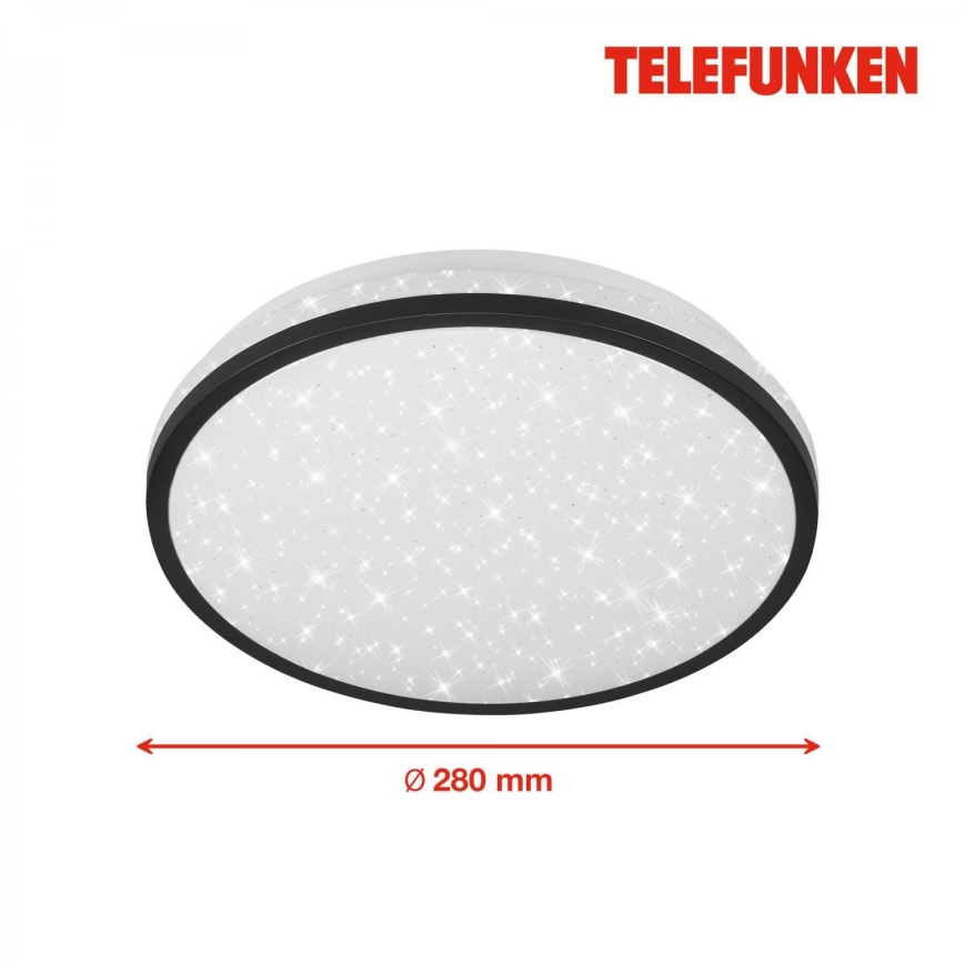 Telefunken 318305TF - LED-kattovalaisin kylpyhuoneeseen anturilla LED/16W/230V IP44 halkaisija 28 cm
