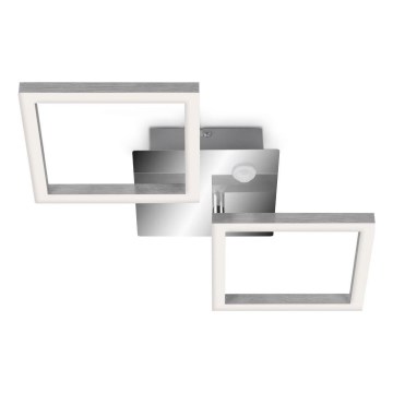 Telefunken 318508TF - LED-kattovalaisin anturilla FRAME LED/12W/230V 3000K mattakromi