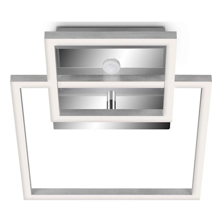 Telefunken 318608TF - LED-kattovalaisin anturilla FRAME LED/17W/230V 3000K mattakromi