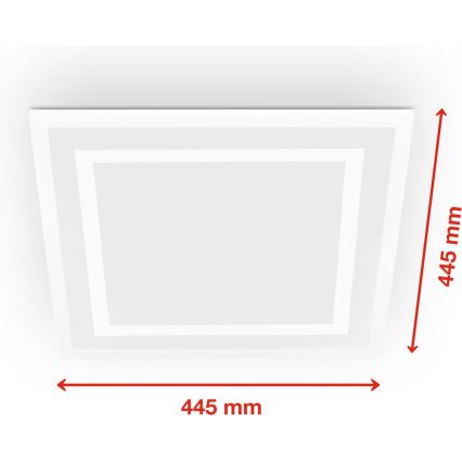 Telefunken 318806TF - LED RGBW Himmennettävä kattovalo LED/24W/230V 3000-6500K + kauko-ohjaus