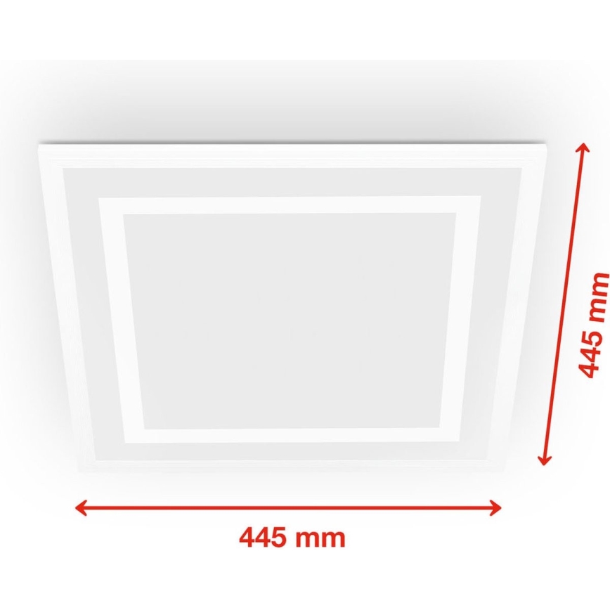 Telefunken 318806TF - LED RGBW Himmennettävä kattovalo LED/24W/230V 3000-6500K + kauko-ohjaus