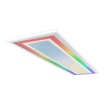 Telefunken 318906TF - LED RGBW Himennettävä kattovalaisin LED/24W/230V 3000-6500K 25x100 cm + kaukosäädin