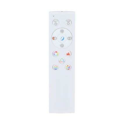 Telefunken 320104TF - RGBW-himmennettävä LED-kattovalaisin, 21 W, 230 V, 3000–6500 K, Ø 45 cm + kaukosäädin