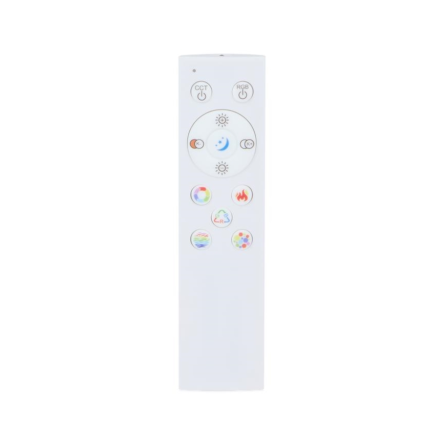 Telefunken 320104TF - RGBW-himmennettävä LED-kattovalaisin, 21 W, 230 V, 3000–6500 K, Ø 45 cm + kaukosäädin