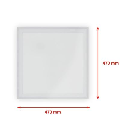 Telefunken 321206TF - LED RGBW Himmennettävä kattovalo LED/18W/230V 3000-6500K + kauko-ohjaus