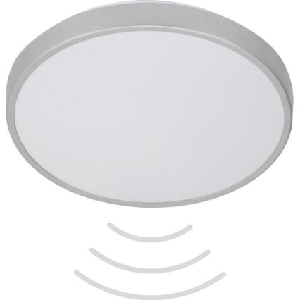 Telefunken 601604TF - LED-kattovalaisin kylpyhuoneeseen anturilla LED/12W/230V IP44 halkaisija 29 cm