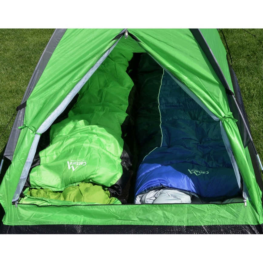 Teltta 2 hengelle PU 1500 mm vihreä