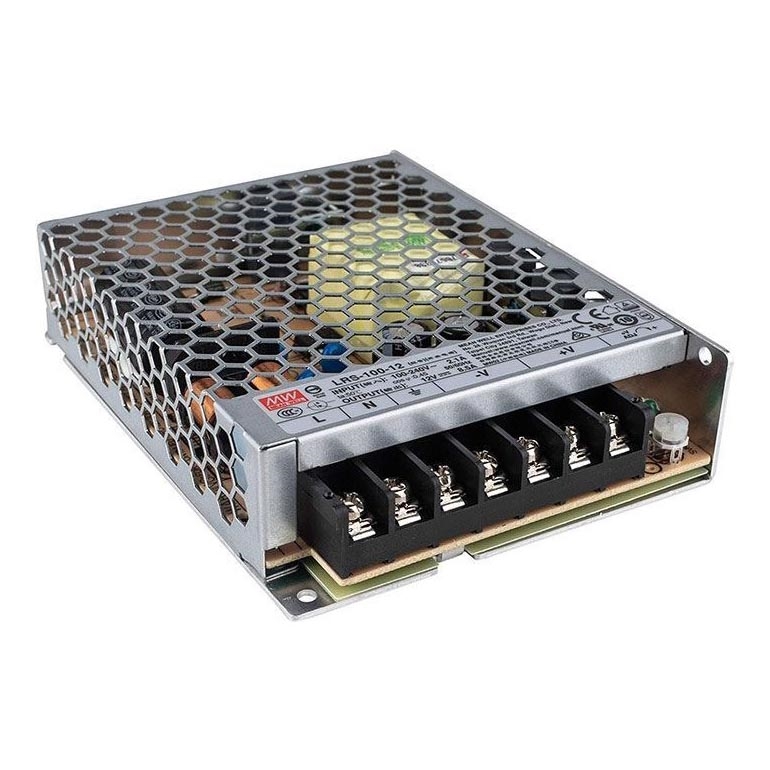 Teollisuuslähde 100W/12V/230V