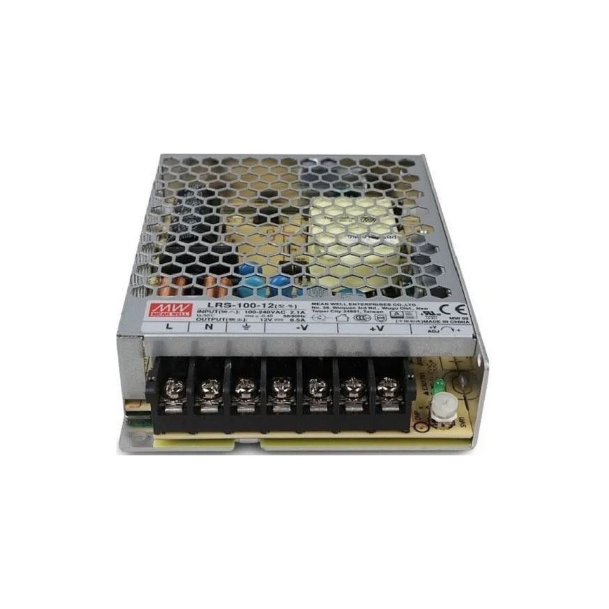 Teollisuuslähde 100W/12V/230V