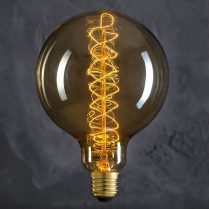 Teollisuustyylinen koristeellinen himmennettävä polttimo SELRED G125 E27 60W/230V 3000K