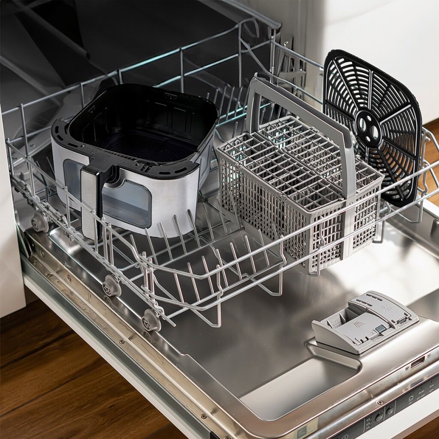 TESLA Electronics AirCook - Älykäs monitoiminen digitaalinen Air fryer 9 l 1700W/230V Wi-Fi