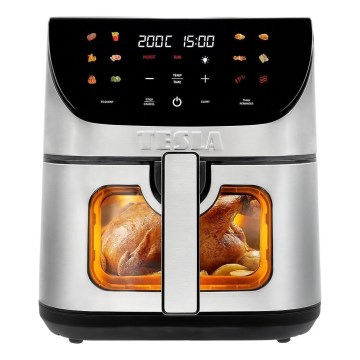 TESLA Electronics AirCook - Älykäs monitoiminen digitaalinen Air fryer 9 l 1700W/230V Wi-Fi