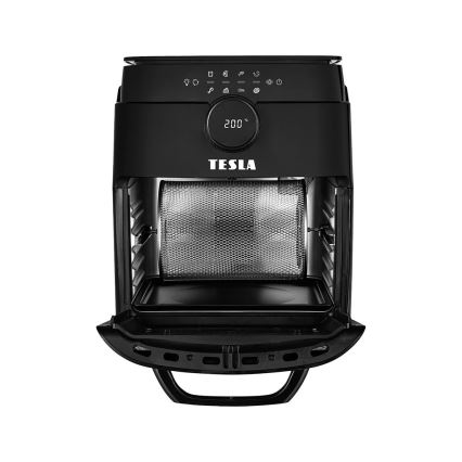 TESLA Electronics AirCook & Grill - Smart monitoiminen digitaalinen hot air fryer 12 l 1800W/230V Wi-Fi