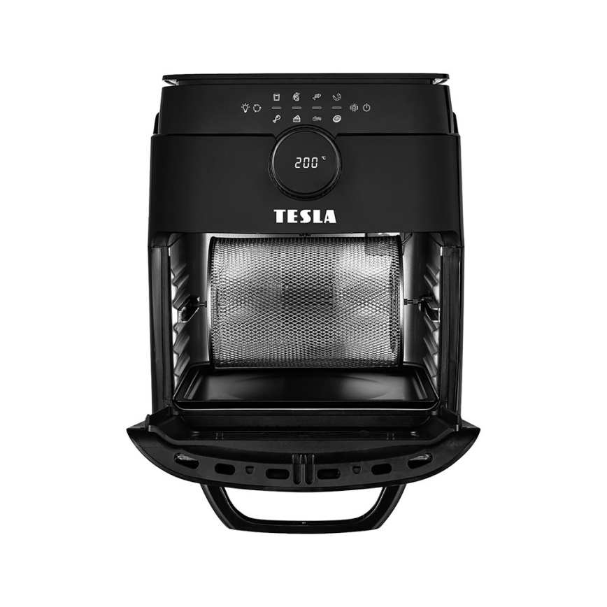 TESLA Electronics AirCook & Grill - Smart monitoiminen digitaalinen hot air fryer 12 l 1800W/230V Wi-Fi