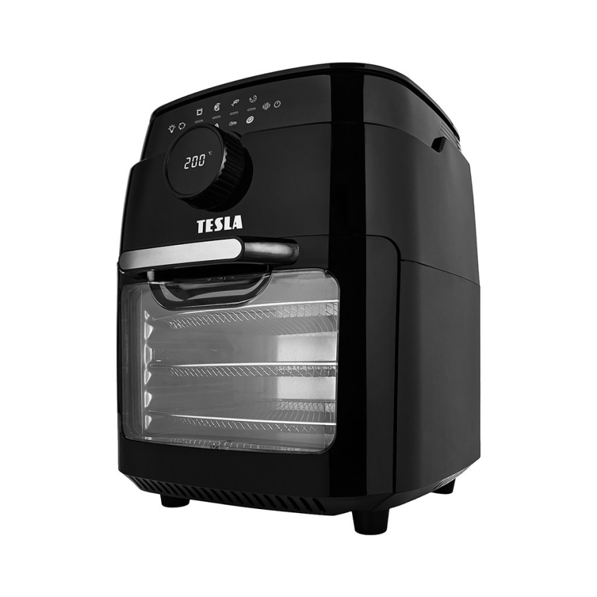 TESLA Electronics AirCook & Grill - Smart monitoiminen digitaalinen hot air fryer 12 l 1800W/230V Wi-Fi