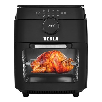 TESLA Electronics AirCook & Grill - Smart monitoiminen digitaalinen hot air fryer 12 l 1800W/230V Wi-Fi