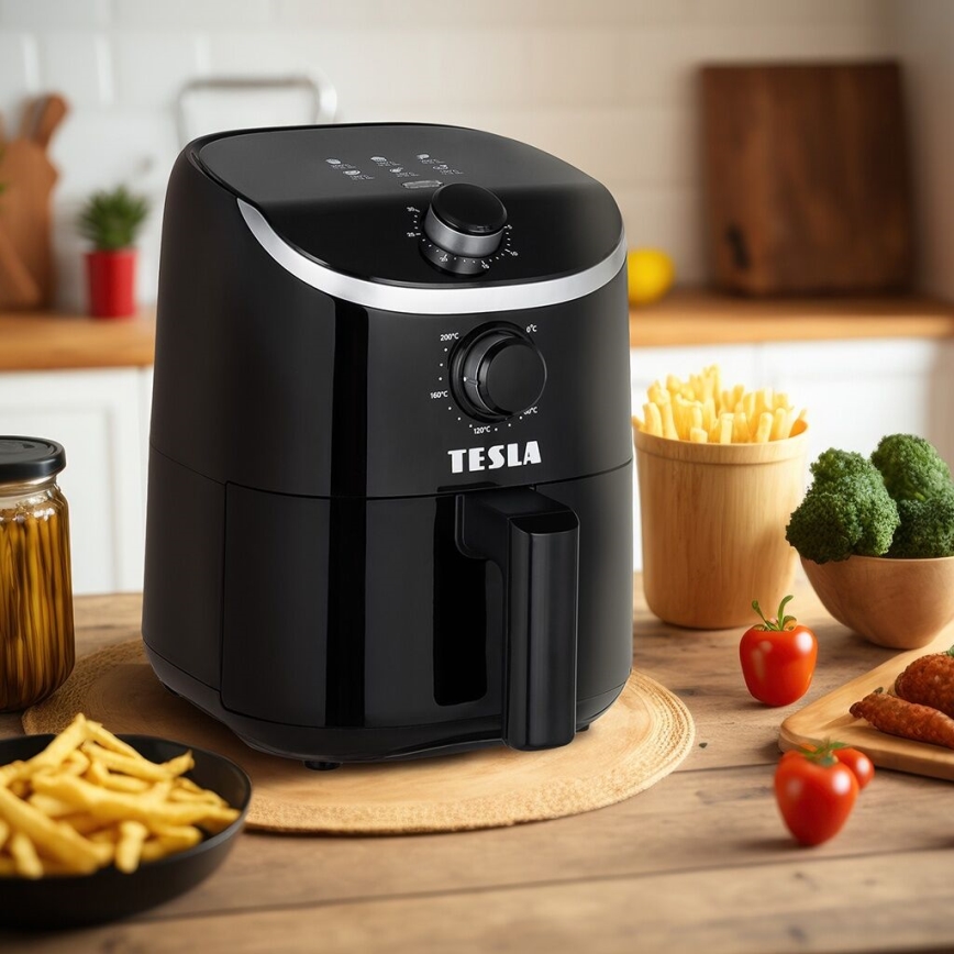 TESLA Electronics AirCook - Monitoiminen air fryer 2 l 900W/230V
