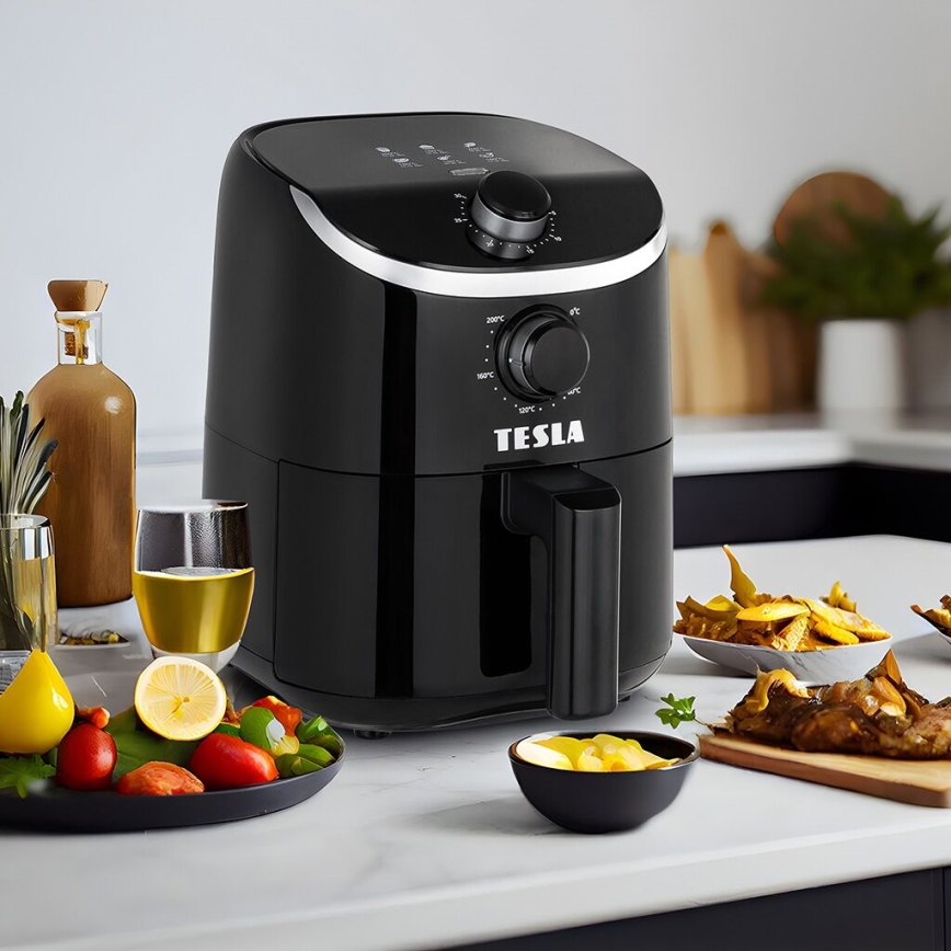 TESLA Electronics AirCook - Monitoiminen air fryer 2 l 900W/230V