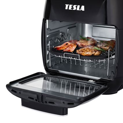 TESLA Electronics AirCook - Monitoiminen digitaalinen Air fryer 11 l 2000W/230V