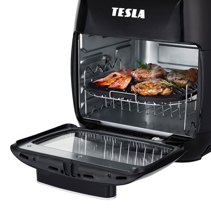 TESLA Electronics AirCook - Monitoiminen digitaalinen Air fryer 11 l 2000W/230V
