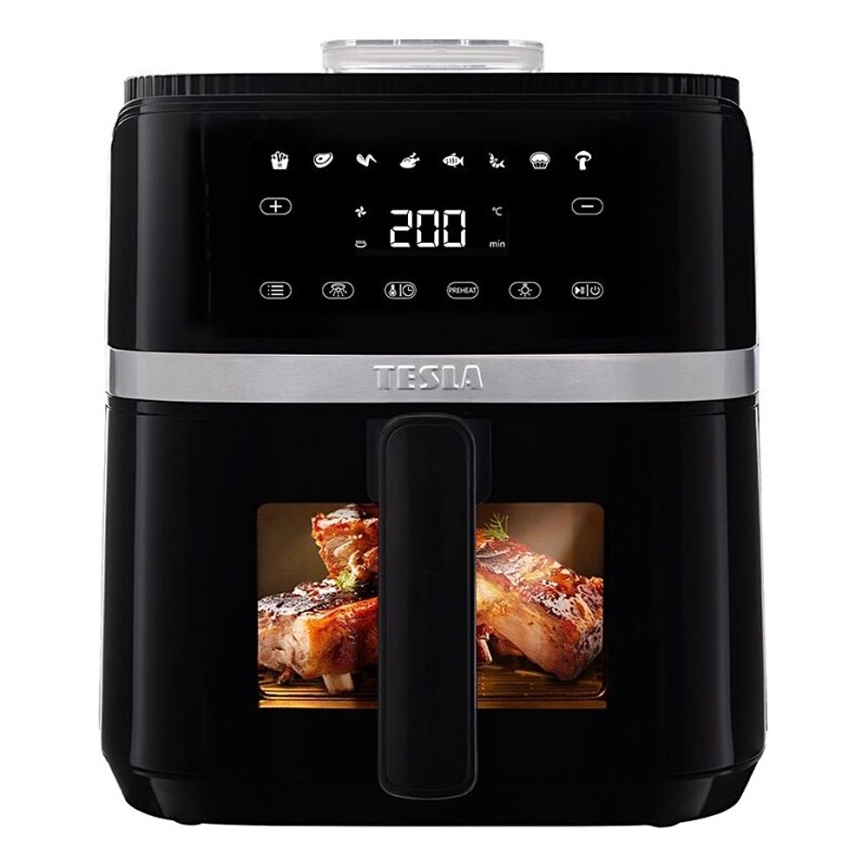 TESLA Electronics AirCook - Monitoiminen digitaalinen Air fryer 5 l 1500W/230V