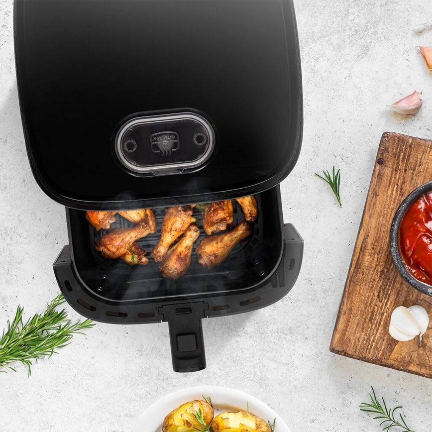 TESLA Electronics AirCook - Monitoiminen digitaalinen Air fryer 5 l 1500W/230V