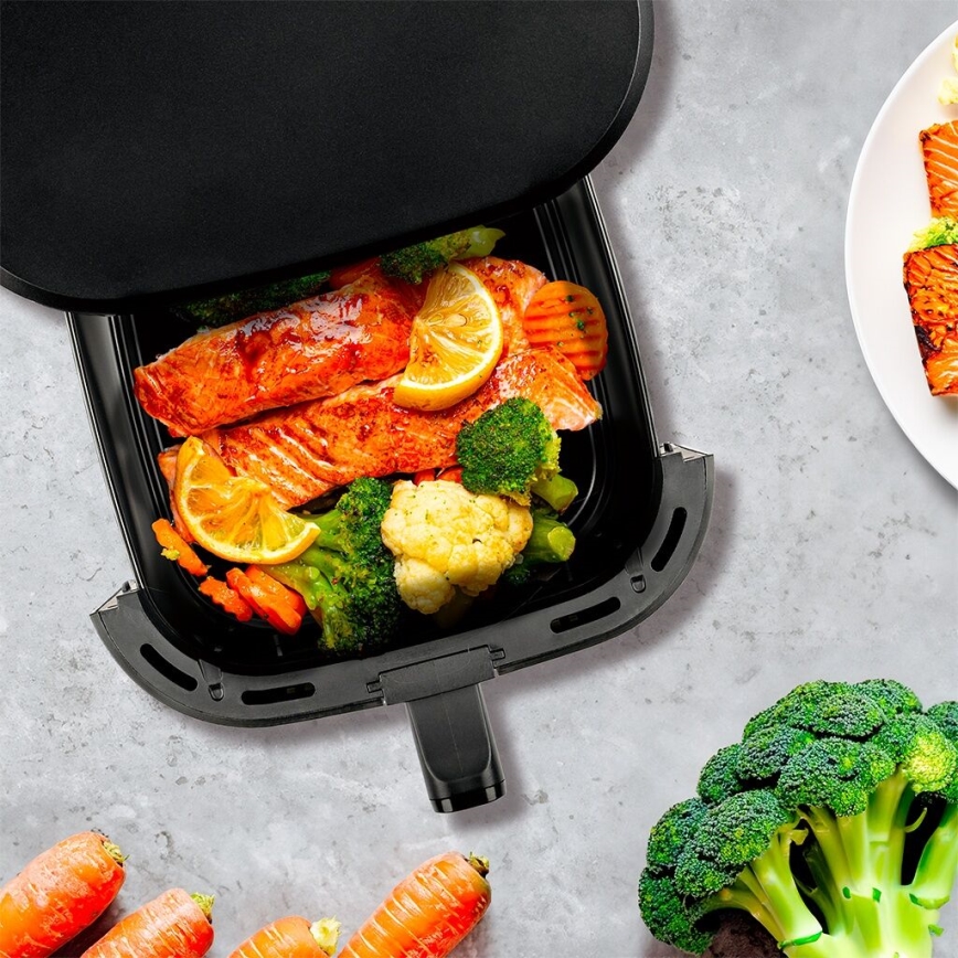 TESLA Electronics AirCook - Monitoiminen digitaalinen Air fryer 7 l 1600W/230V