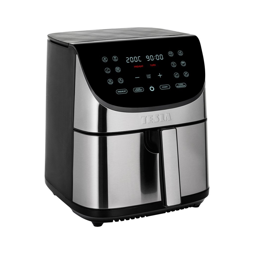 TESLA Electronics AirCook - Monitoiminen digitaalinen Air fryer 8 l 1700W/230V