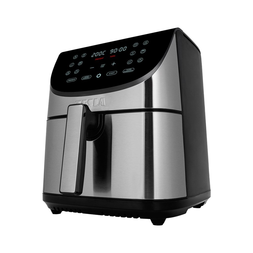 TESLA Electronics AirCook - Monitoiminen digitaalinen Air fryer 8 l 1700W/230V