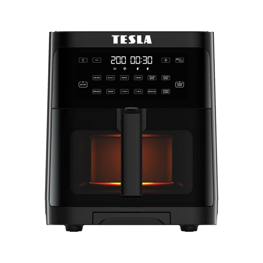 TESLA Electronics AirCook - Monitoiminen höyry- ja air fryer 5 l 1500W/230V