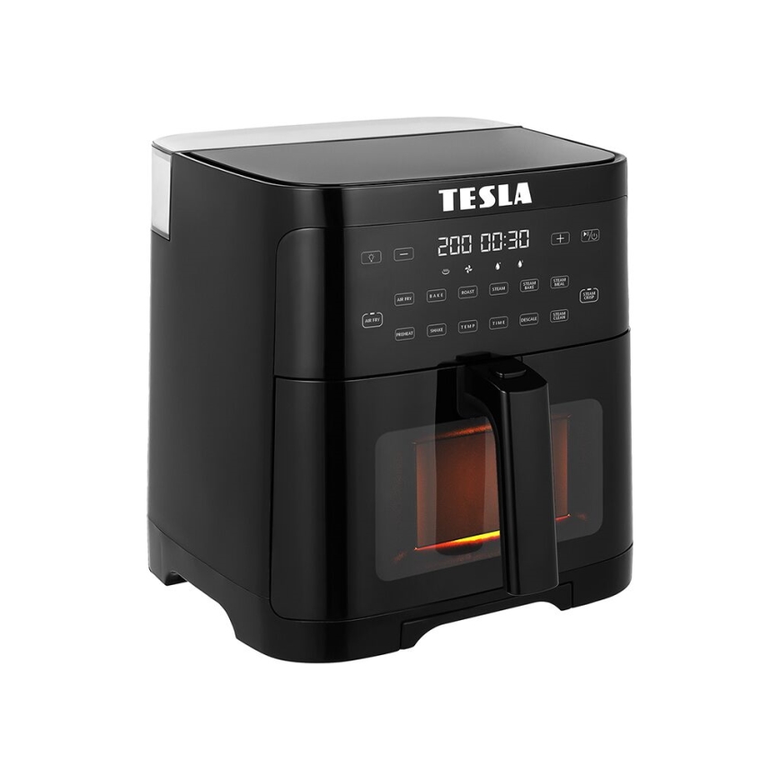 TESLA Electronics AirCook - Monitoiminen höyry- ja air fryer 5 l 1500W/230V