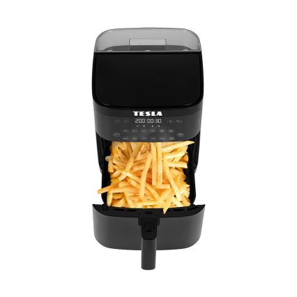 TESLA Electronics AirCook - Monitoiminen höyry- ja air fryer 5 l 1500W/230V