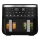 TESLA Electronics AirCook - Monitoiminen kaksoisdigitaalinen air fryer 7,6 l 2850W/230V