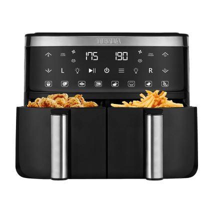 TESLA Electronics AirCook - Monitoiminen kaksoisdigitaalinen air fryer 7,6 l 2850W/230V