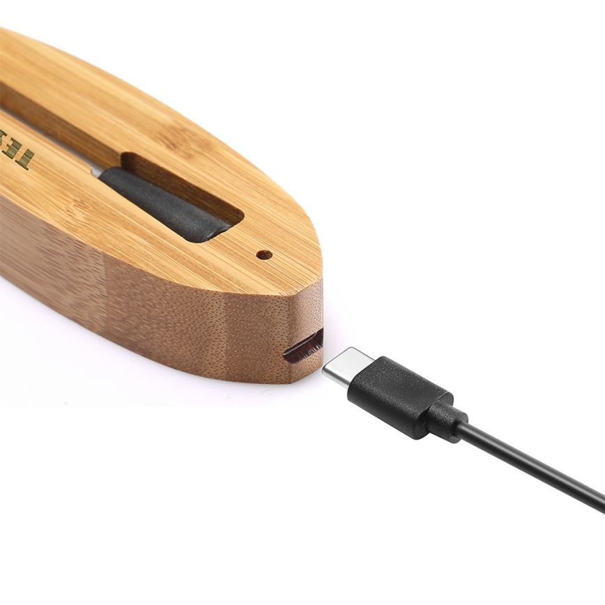 TESLA Electronics - Älykäs lihalämpömittari lataustelineellä 0-300 °C 5V IP67
