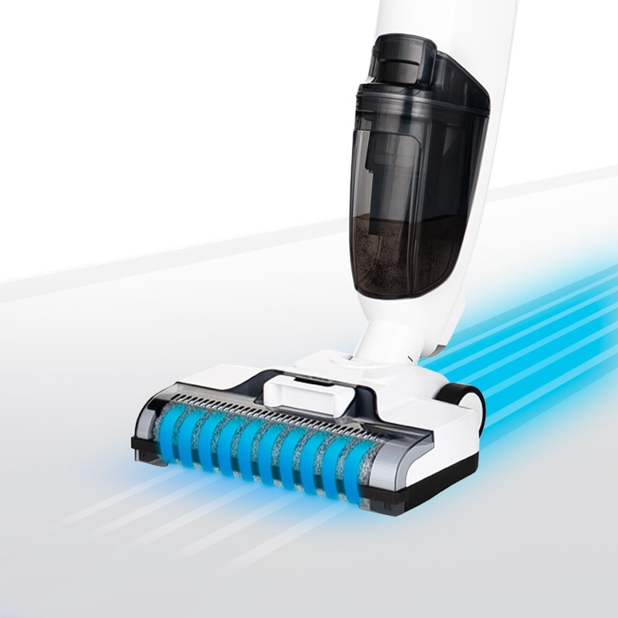 TESLA Electronics AquaStar - Monitoiminen johdoton lattiamoppi ja pölynimuri 3in1 2500 mAh