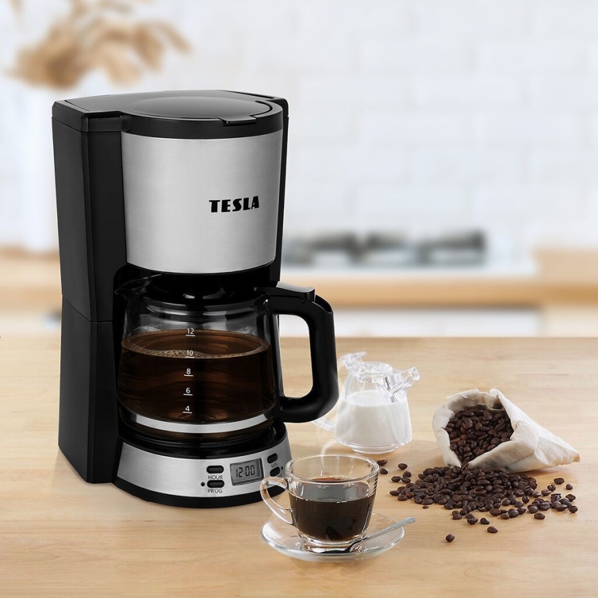 TESLA Electronics CoffeeMaster - Tippalukollinen kahvinkeitin 1000W/230V