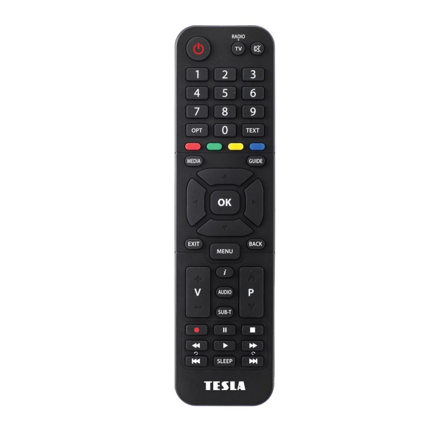 TESLA Electronics - DVB-T2 H.265 (HEVC) vastaanotin 12V + kauko-ohjaus