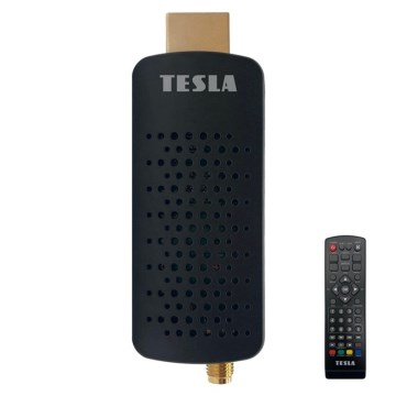TESLA Electronics - DVB-T2 H.265 (HEVC) vastaanotin, HDMI-CEC 2xAAA + kauko-ohjaus