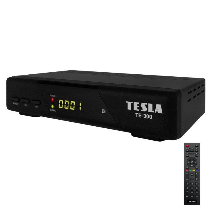 TESLA Electronics - DVB-T2 H.265 (HEVC) vastaanotin, HDMI-CEC + kauko-ohjaus