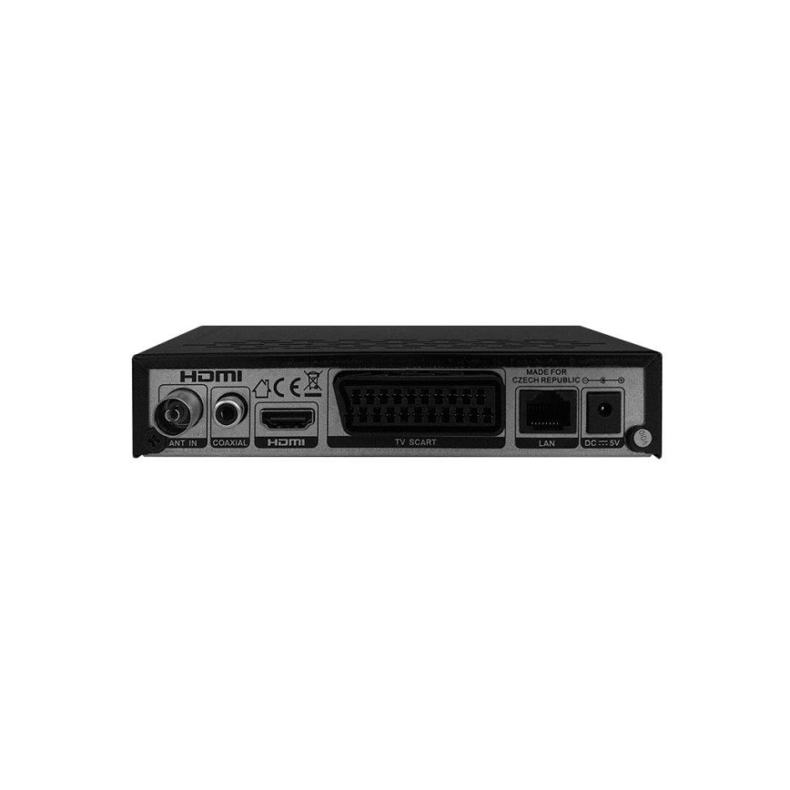 TESLA Electronics - DVB-T2 H.265 (HEVC) vastaanotin, HDMI-CEC + kauko-ohjaus
